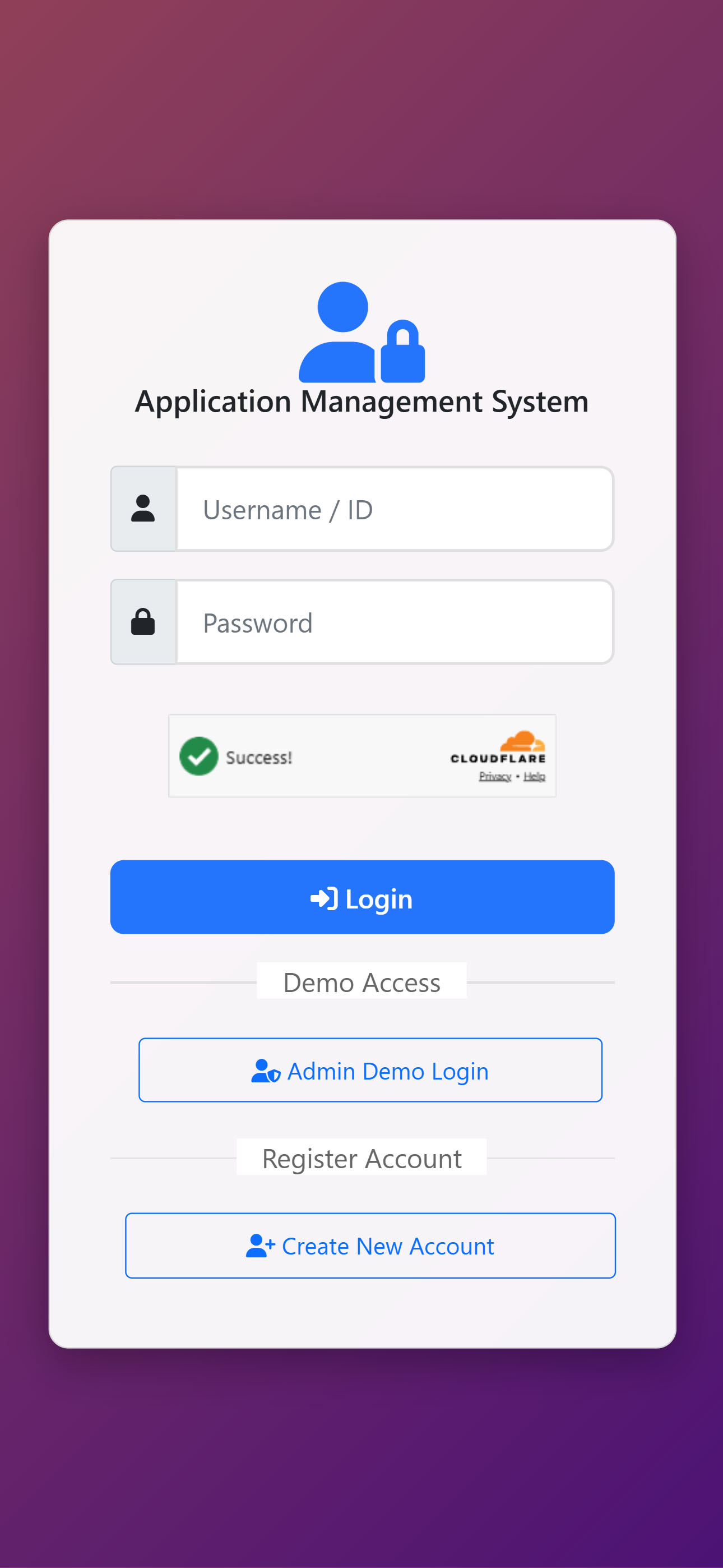 Login