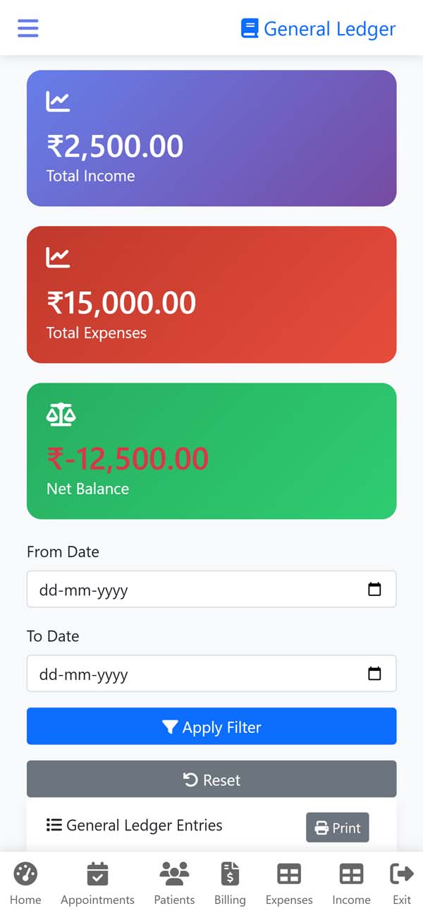 General Ledger