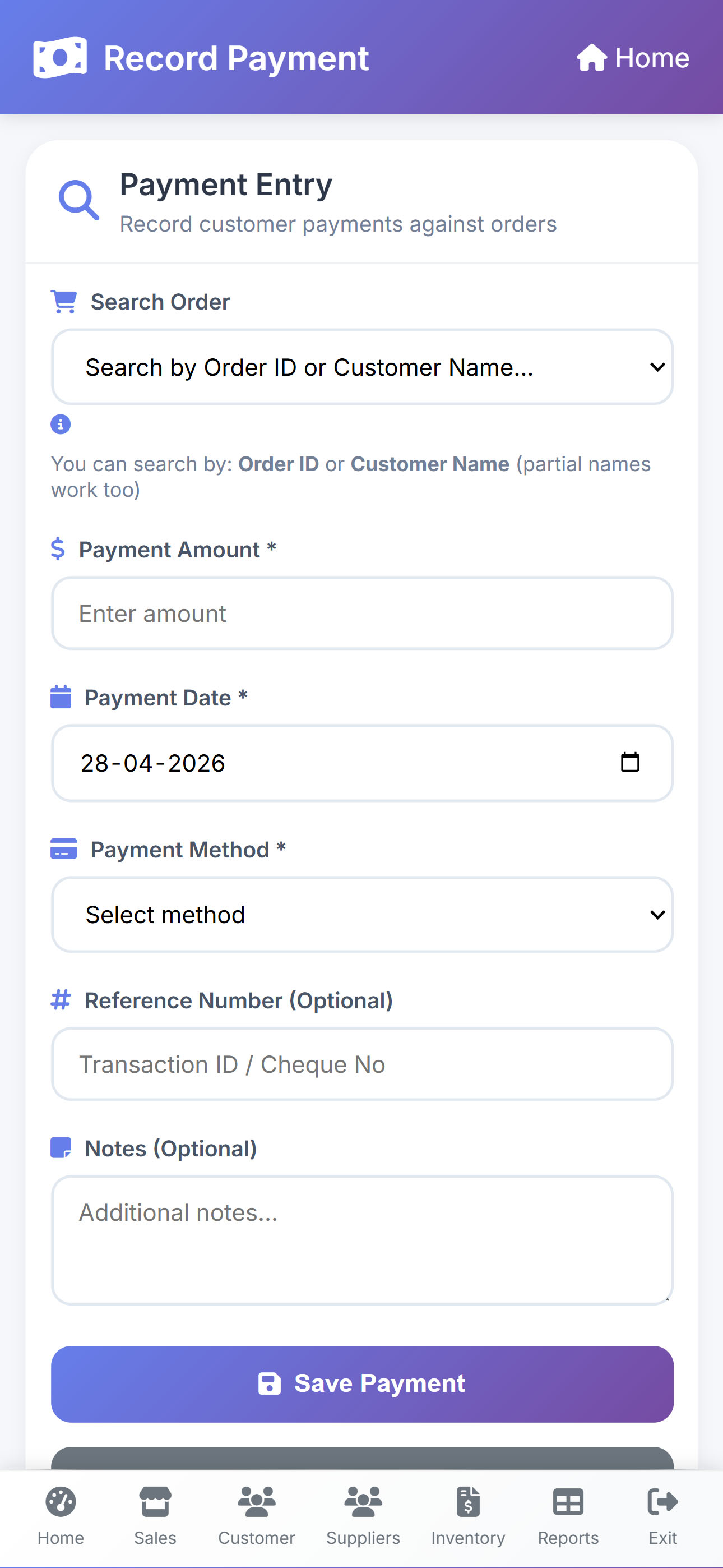 Payment